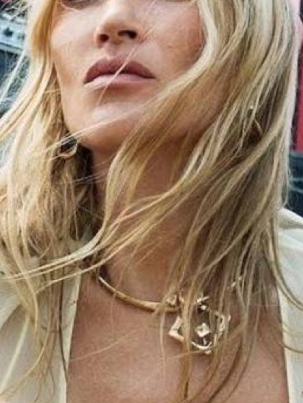 Kate Moss x Zara Articulated Metal Piece Necklace
